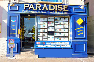 agence immobiliere Collioure
