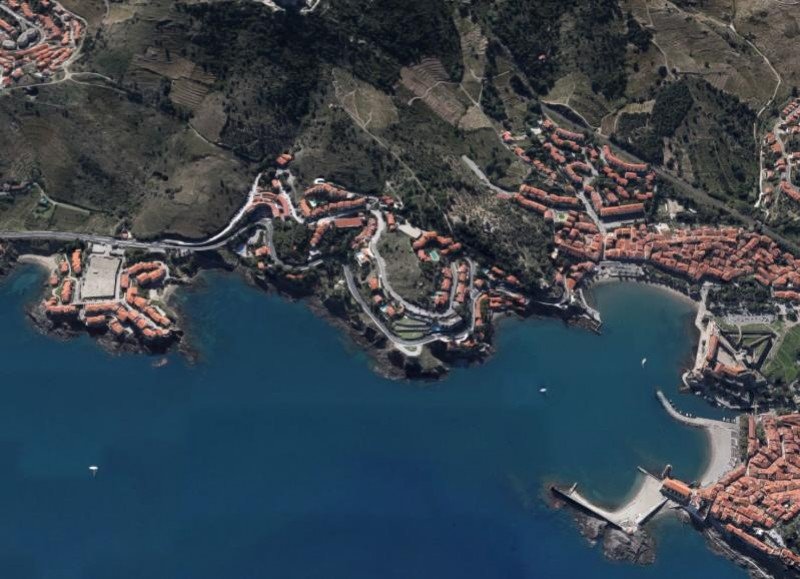 Appartements neufs vue mer entre Collioure et Port Vendres sur les collines du village