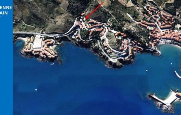 New apartments with sea view between Collioure and Port Vendres on the hills of the village