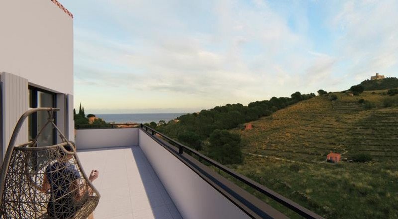 Appartements neufs à Collioure, vue mer, vignes, montagnes, pluq que quelques lots disponibles , depechez vous