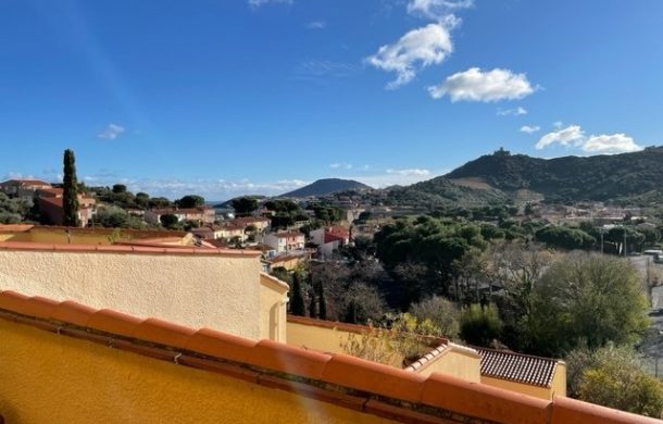 Appartement à vendre grande terrasse Collioure