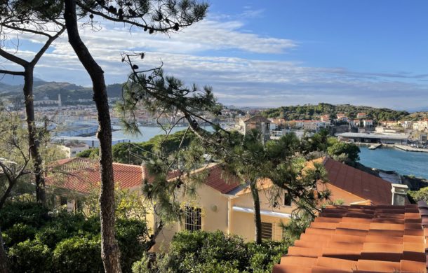  Port Vendres villa vue mer dans cadre idyllique