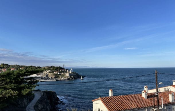 Port Vendres sea view villa in an idyllic setting
