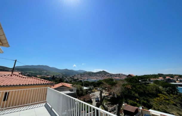 Port Vendres sea view villa in an idyllic setting