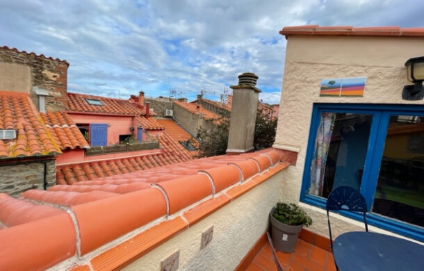 Appartement terrasse en vente à Collioure