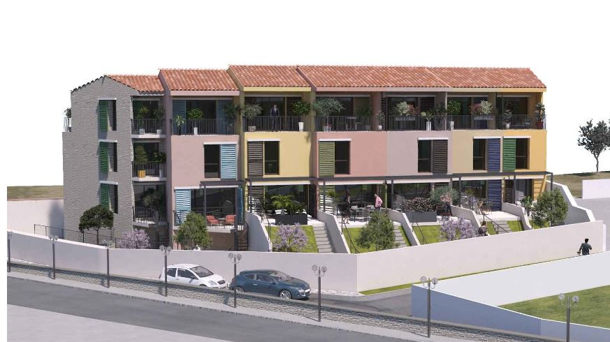 Maisons neuves à Collioure