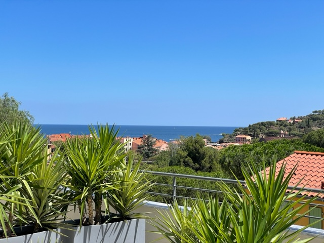 Appartement neuf vue mer à vendre Collioure
