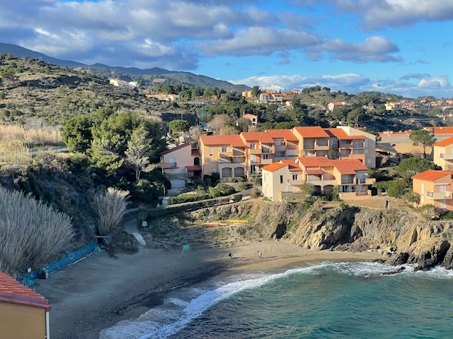 Maison vue mer à vendre proche de Collioure avec parking