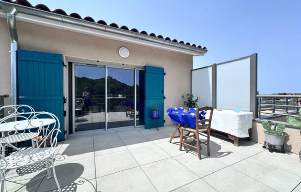 À Collioure, appartement neuf à vendre pour famille avec enfant