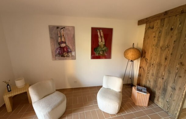 En vente à Collioure : immobilier de prestige : maison avec terrasses jardin et parking