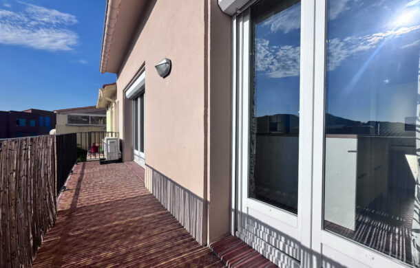 Port-Vendres : Duplex T4 balcon garage