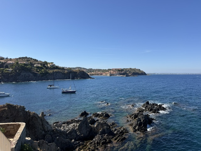 appartement vue mer 2 chambres à Collioure en premiere ligne