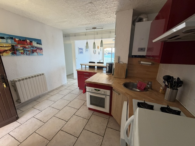 appartement vue mer 2 chambres à Collioure en premiere ligne