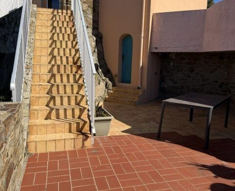 appartement vue mer 2 chambres à Collioure en premiere ligne