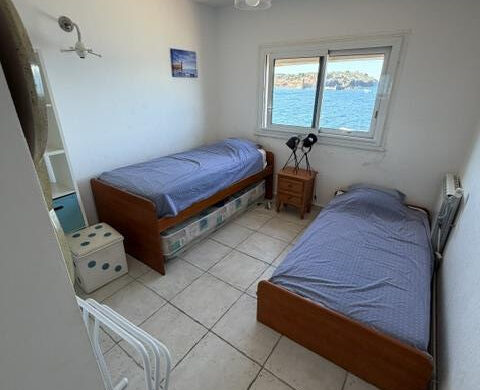 appartement vue mer 2 chambres à Collioure en premiere ligne