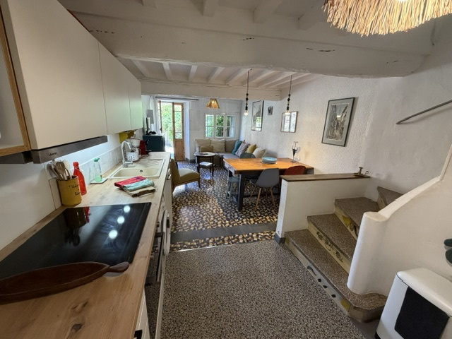 Maison de pêcheur à vendre dans le vieux Collioure