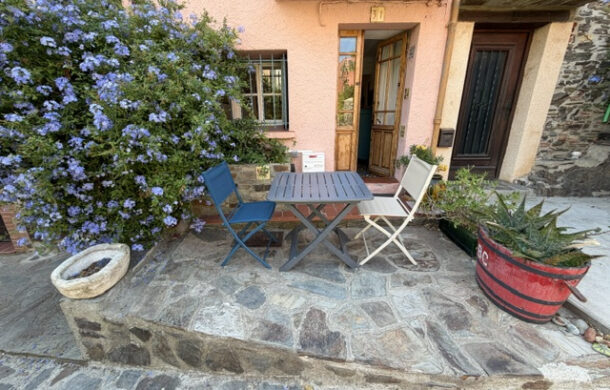 Maison de pêcheur à vendre dans le vieux Collioure