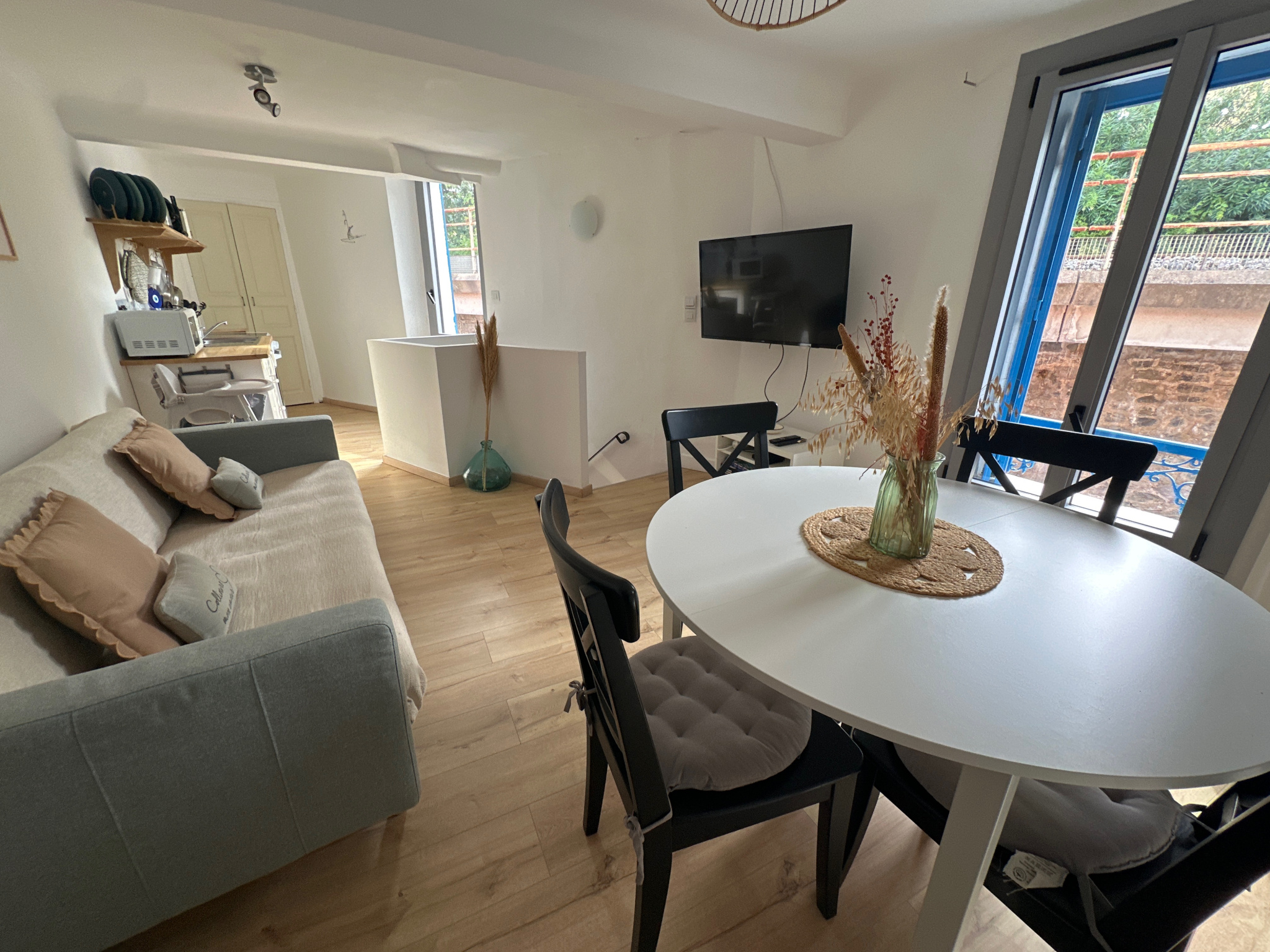 Maison de pêcheur en vente avec 2 chambres à Collioure centre