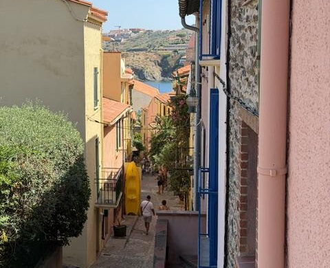 Maison de pêcheur à vendre dans le vieux Collioure