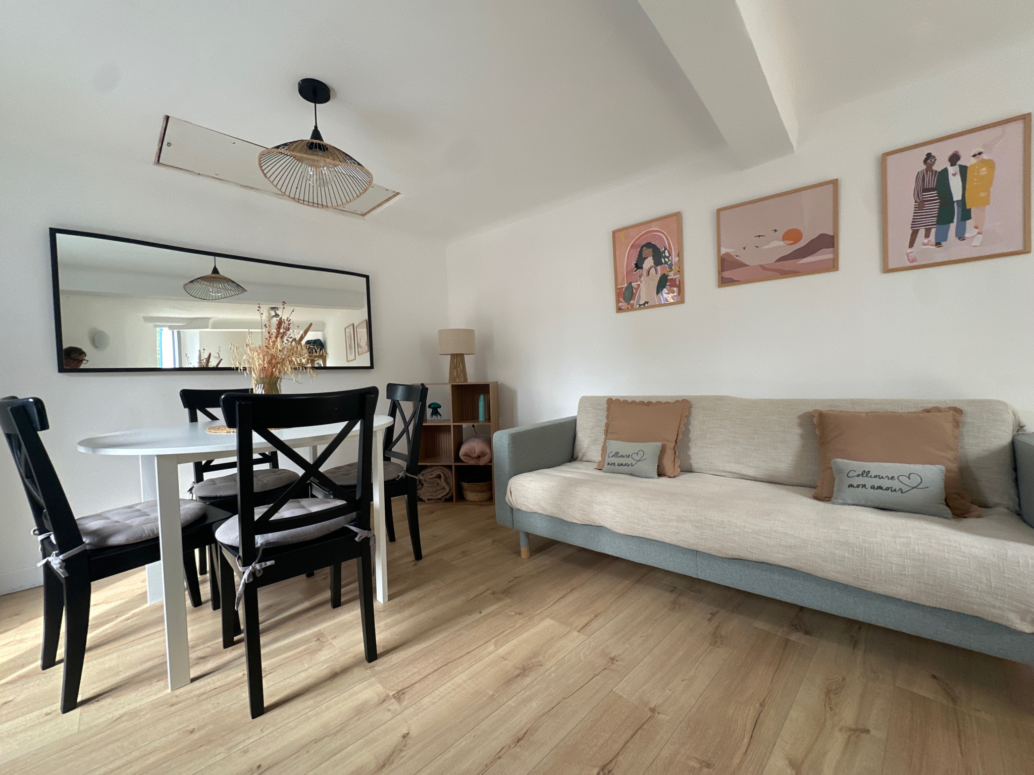 Maison de pêcheur en vente avec 2 chambres à Collioure centre