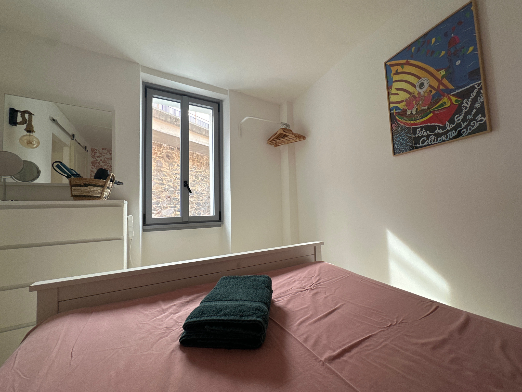 Maison de pêcheur en vente avec 2 chambres à Collioure centre