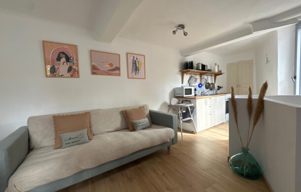 Maison de pêcheur en vente avec 2 chambres à Collioure centre